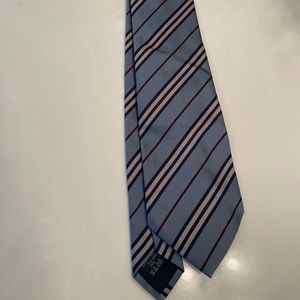 Burberry Authentic Classic Silk Stripe Neck Tie